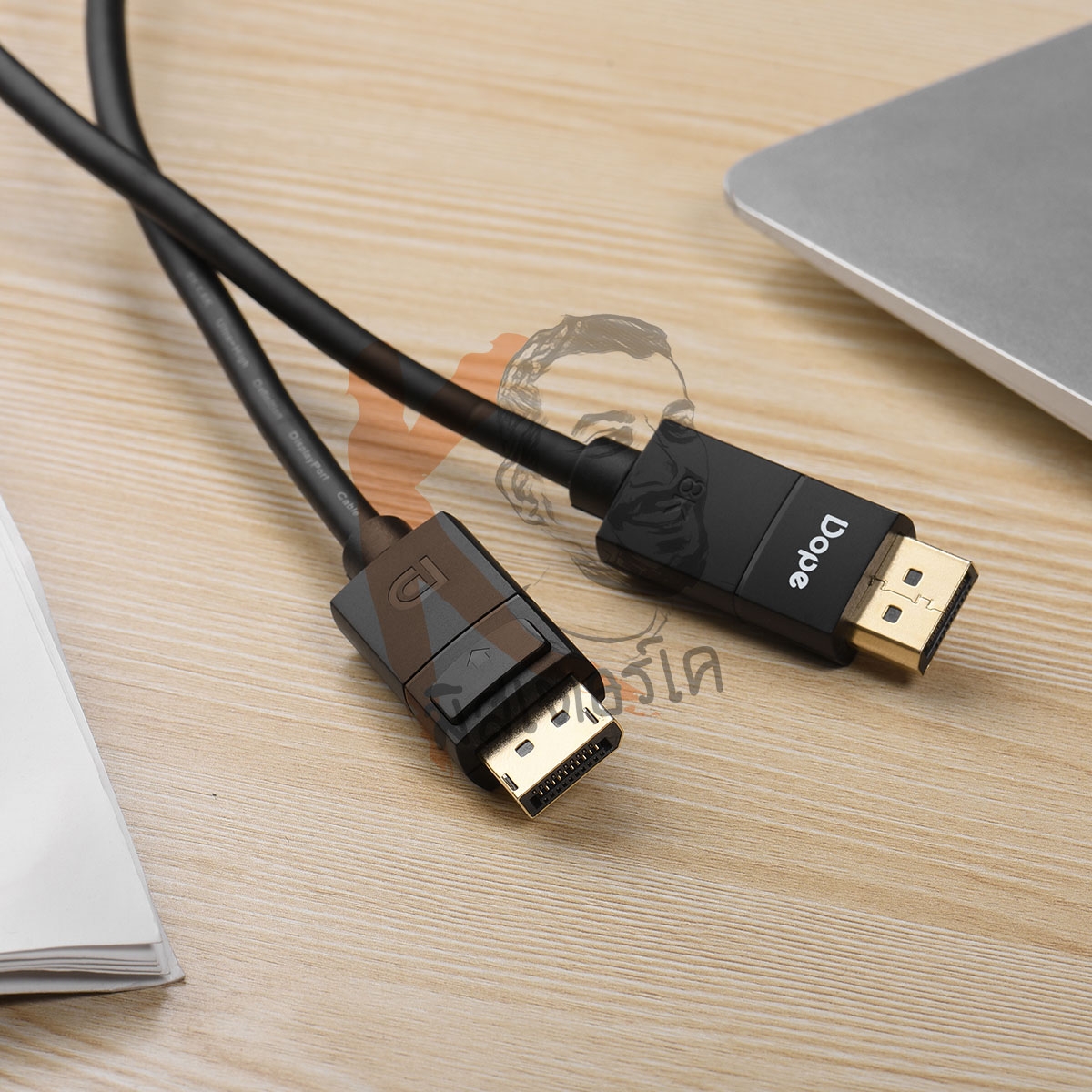 Dope DisplayPort Cable V1.4 รองรับ 8K 60Hz , 4K 144Hz , 2K 240Hz , 1080P 240Hz รุ่น DP-6447, DP-6448, DP-6449