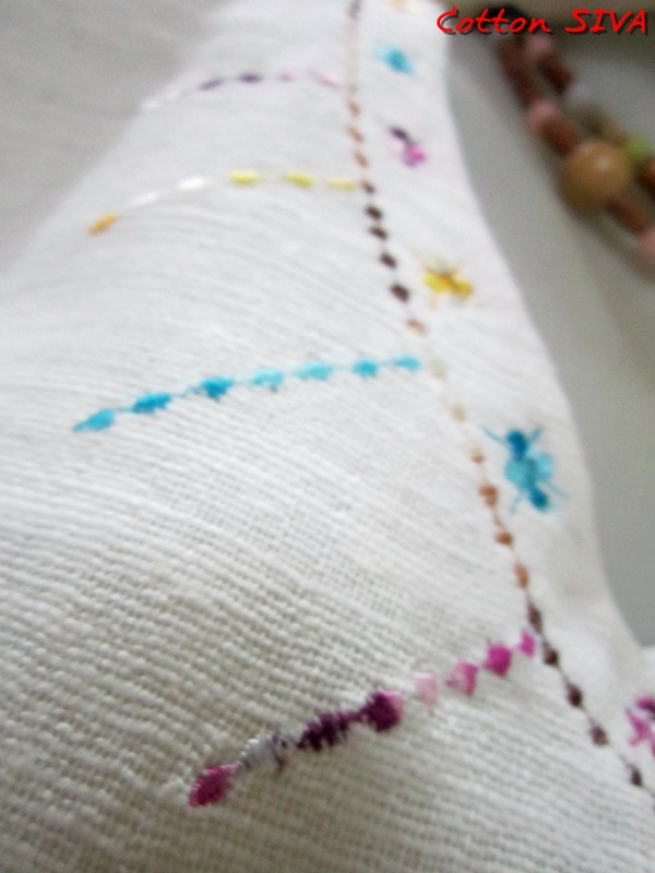 SIRIVAREE,SIVA Thai Cotton 100%, Polo shirt and hand embroidery By Cotton SIRIVAREE Top Thai Brand White, black ,blue ,the sugar L,XL