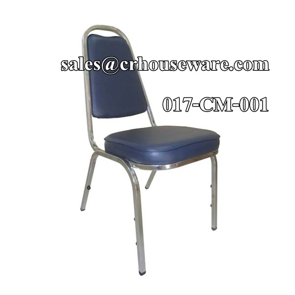 เก้าอี้จัดเลี้ยง-ขาโครเมียม,ขาดำ 017-CM001,เก้าอี้จัดเลี้ยงโรงแรม,เก้าอี้จัดเลี้ยงประชุม
