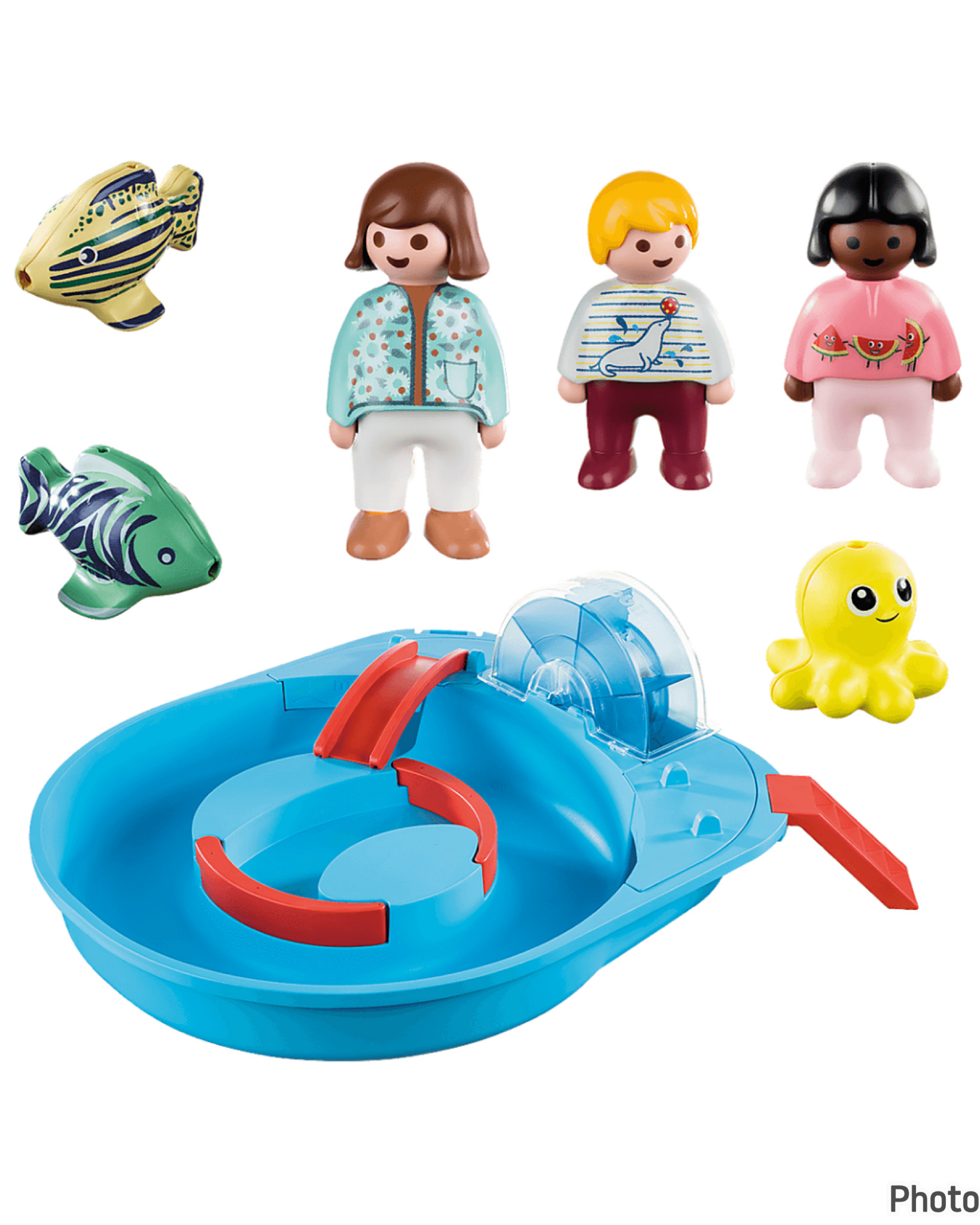Playmobil 1.2.3 AQUA Splish Splash Water Park 123 อควา สวนน้ำสปลิชสแปลช