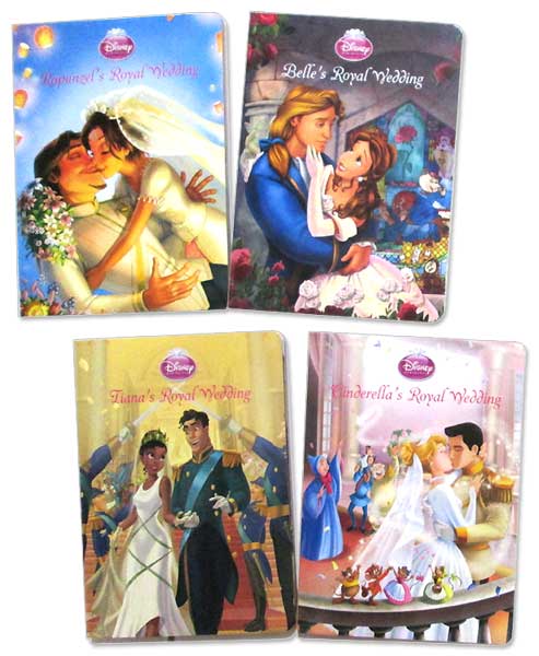 ชุดนิทานเจ้าหญิงดิสนีย์ รอยัล เวดดิ้ง 4 เล่ม / Box Set : Disney Princess Royal Wedding (4 Board Books)