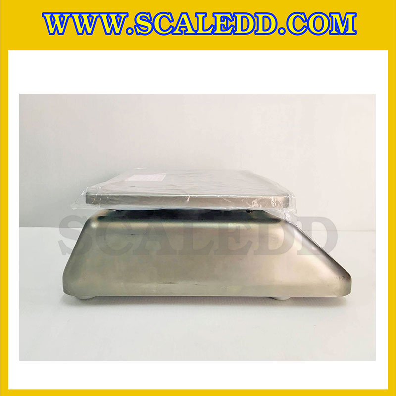 เครื่องชั่งกันน้ำ ตั้งโต๊ะ พิกัดน้ำหนัก 30Kg อ่านค่าละเอียด 5g เครื่องชั่งดิจิตอล30kg เครื่องชั่งกันน้ำ30kg ตาชั่งสแตนเลส30kg เครื่องชั่งน้ำหนัก30kg ยี่ห้อ SDS รุ่น IDS04-30K