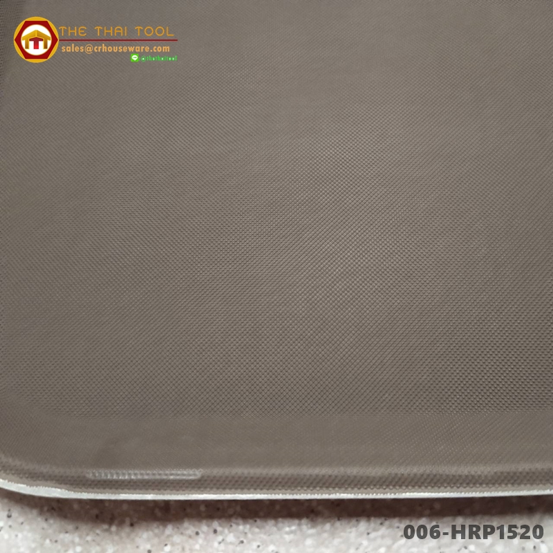 ถาดเสิร์ฟกันลื่นพลาสติกทรงสี่เหลี่ยมผืนผ้า 15x20 นิ้ว 006-HR-P1520