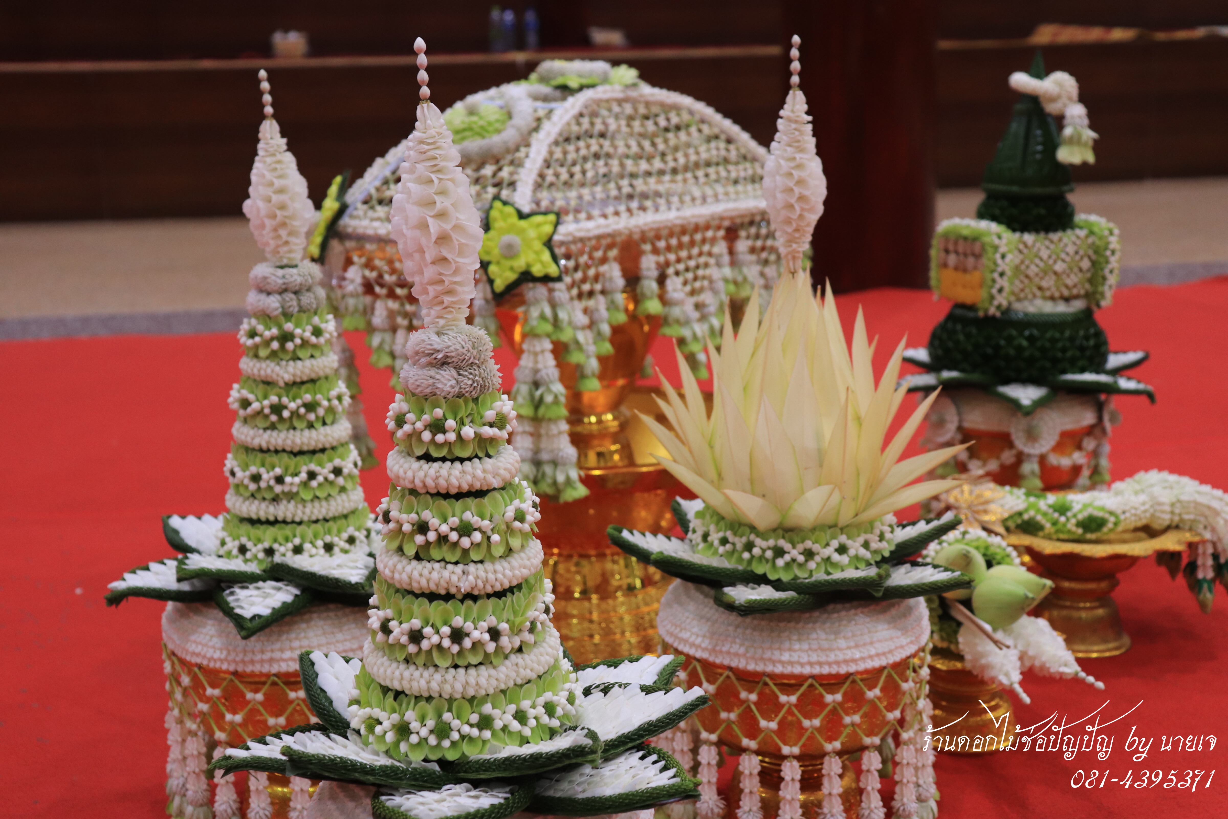 เครื่องบวชดอกไม้สด ชุดE1