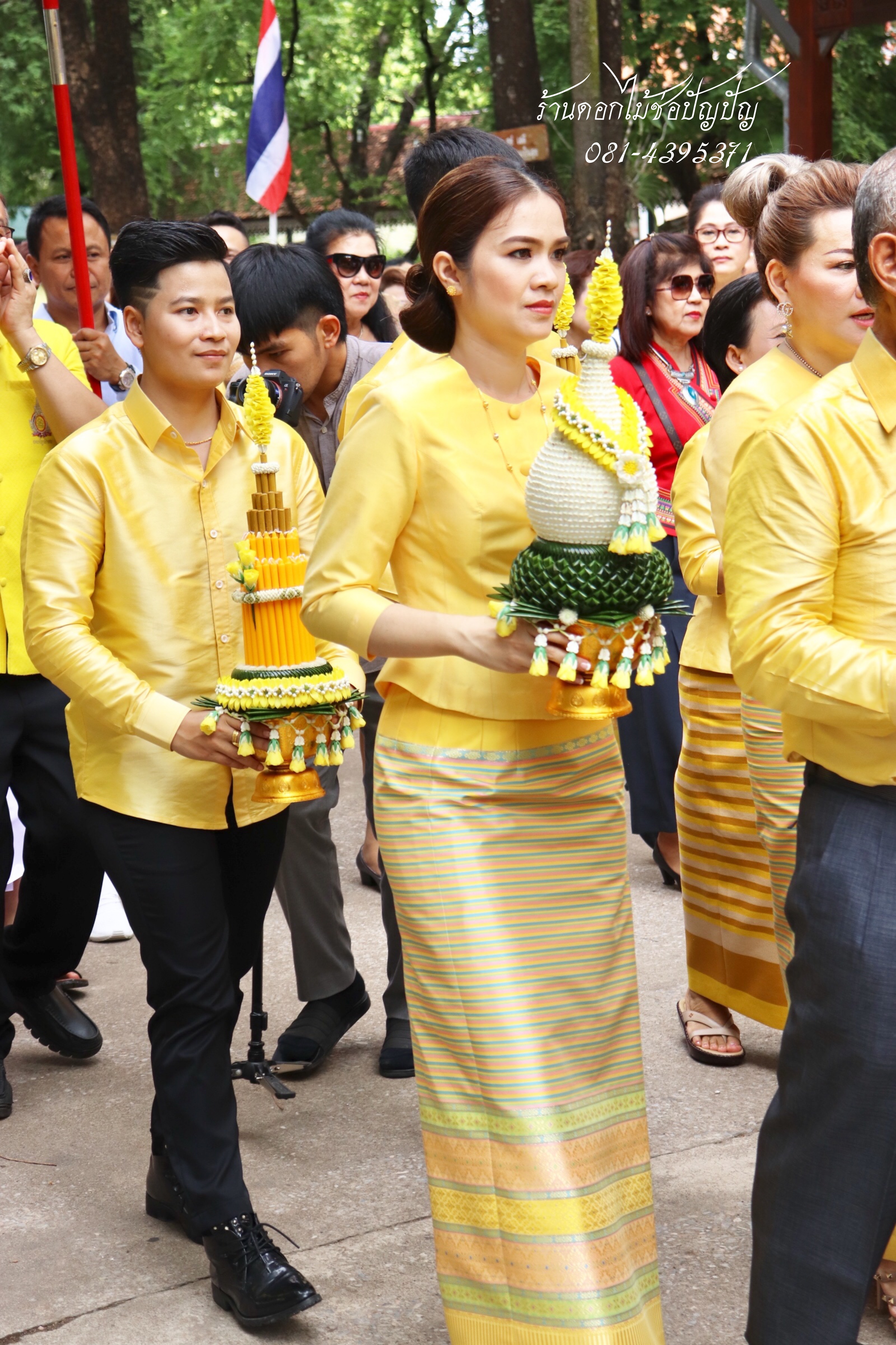 เครื่องบวชดอกไม้สด ชุดAA1