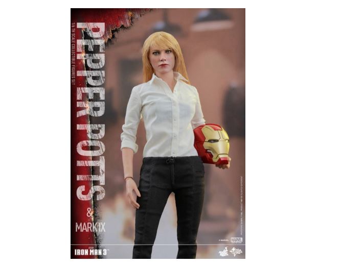 HOTTOYS - Pepper potts & Iron man mark 9 : hot toys Special !!!