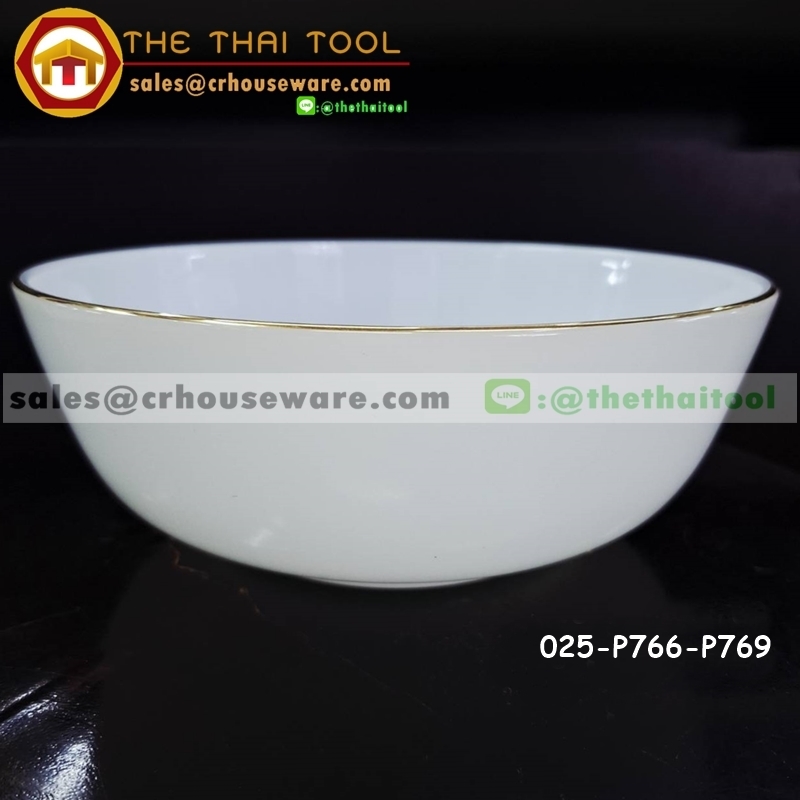 ชามซุปเนื้อมุก ลาย Pearl Design Dinner
