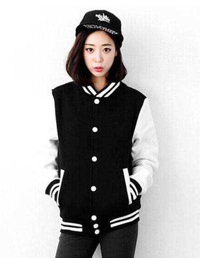 เสื้อคลุมแฟชั่น Classic stlye สวยปนเท่ห์สไตล์เกาหลี รหัส 1662-สีดำ