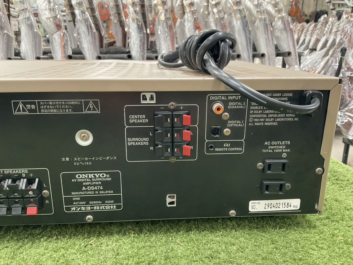 เครื่องขยายเสียง ONKYO : A-DS474 สินค้าไม่พร้อมใช้งาน (ต้องซ่อม)