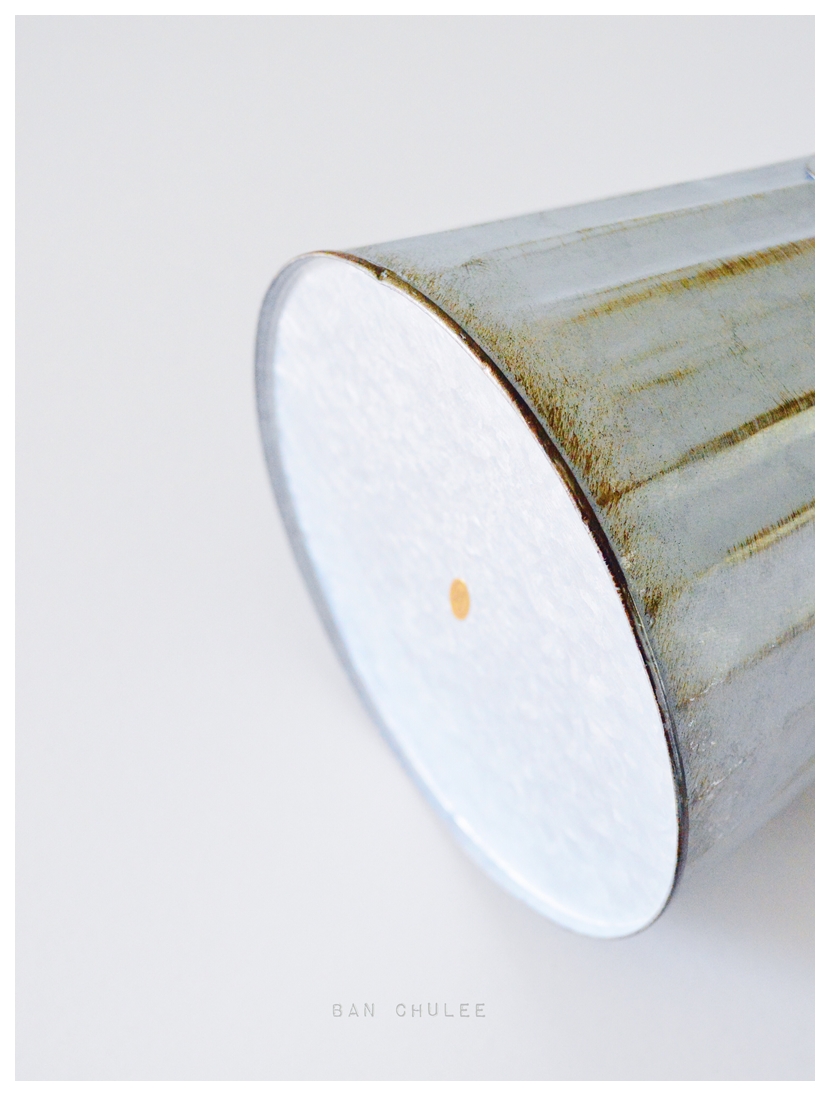 "GARDEN" Tin Vase
