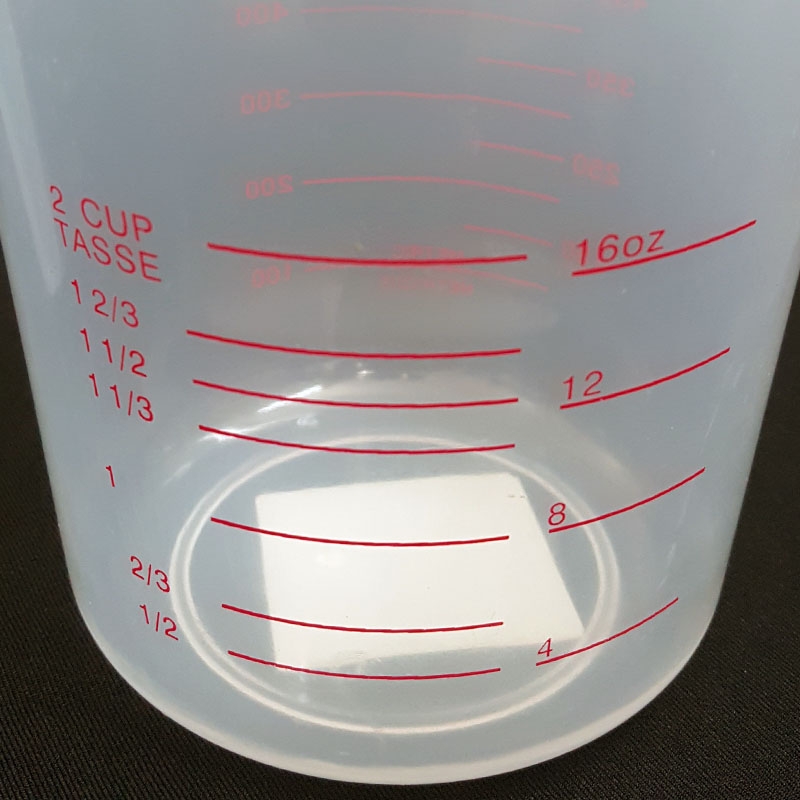 ถ้วยตวงพลาสติก #5422 ขนาด 500 มล. เนื้อ PP