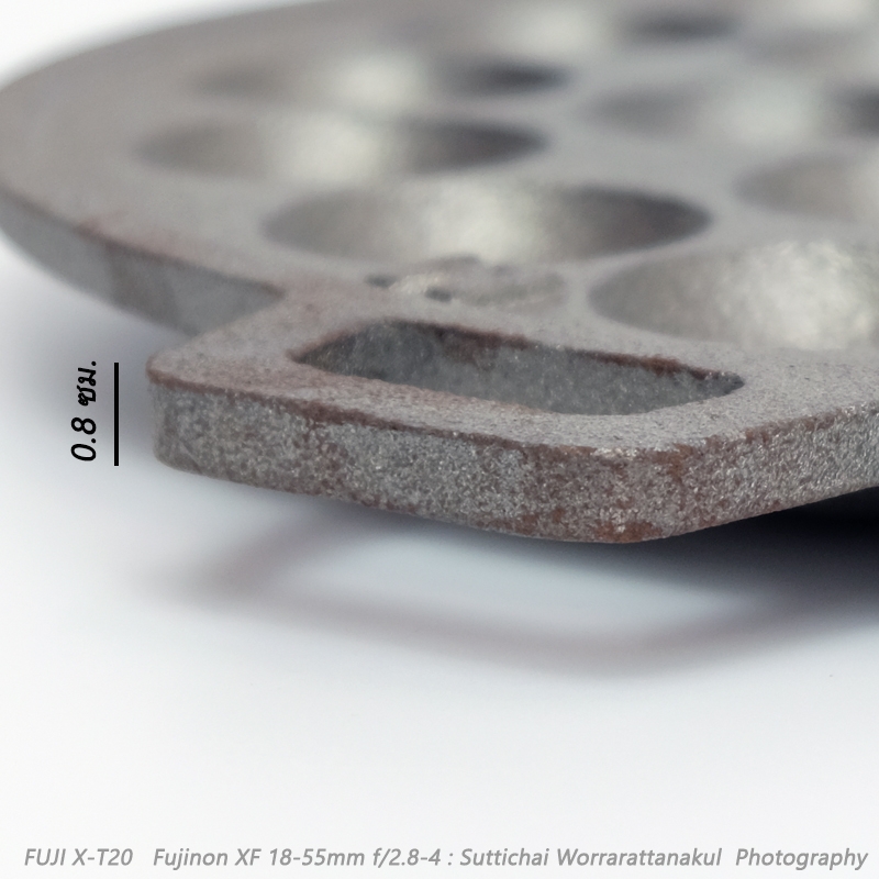 กระทะขนมครกเหล็กหล่อ 28 หลุม