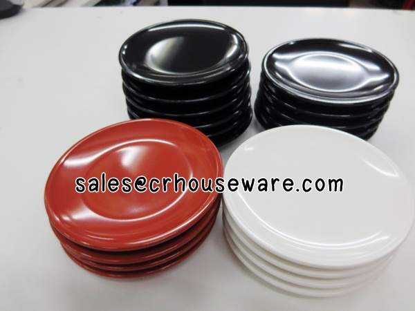 จานซูชิ SUSHI สีแดงเลือดนก 017-SB680-6-R