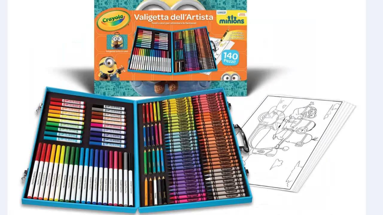กล่องสีขนาดใหญ่ Crayola Inspiration Art Minions