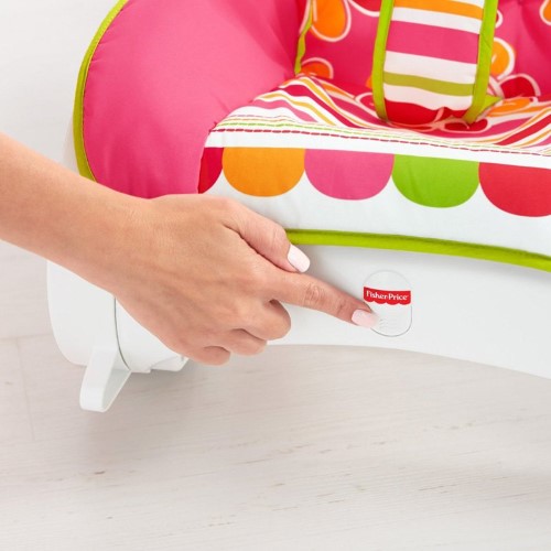 เปลสั่นอัตโนมัติและเปลโยกมือ Fisher Price Infant-To-Toddler Rocker, Floral Confetti