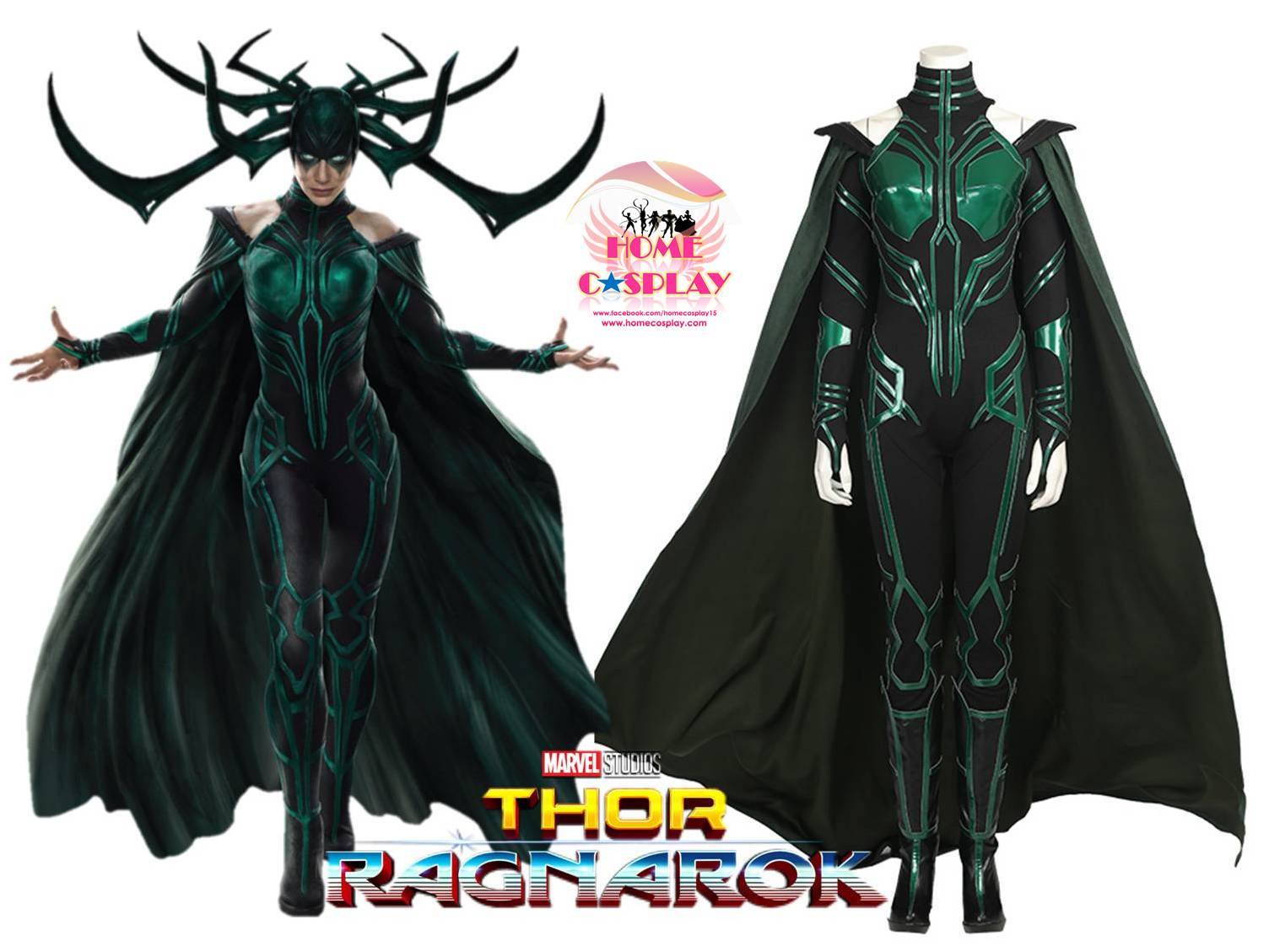 Super Premium Set: ชุดพรีเมียม เฮลา Hela - Thor Ragnarok