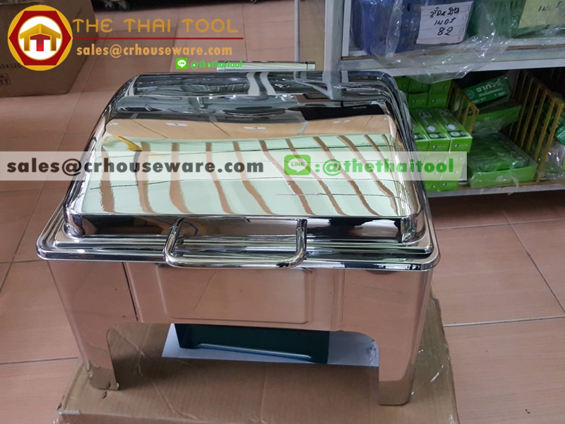 ชุดอ่างอุ่นอาหาร 2/3 รหัส 005-SD322 ,2/3 size chafing dish