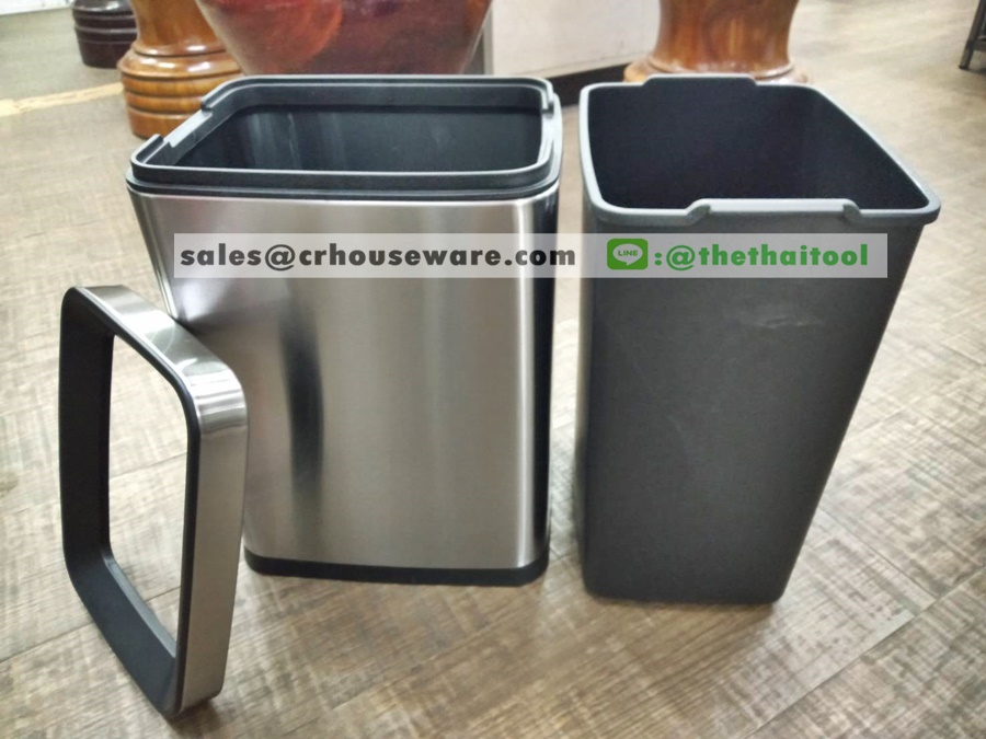 ถังขยะสแตนเลส 13ลิตร 001-STK-595