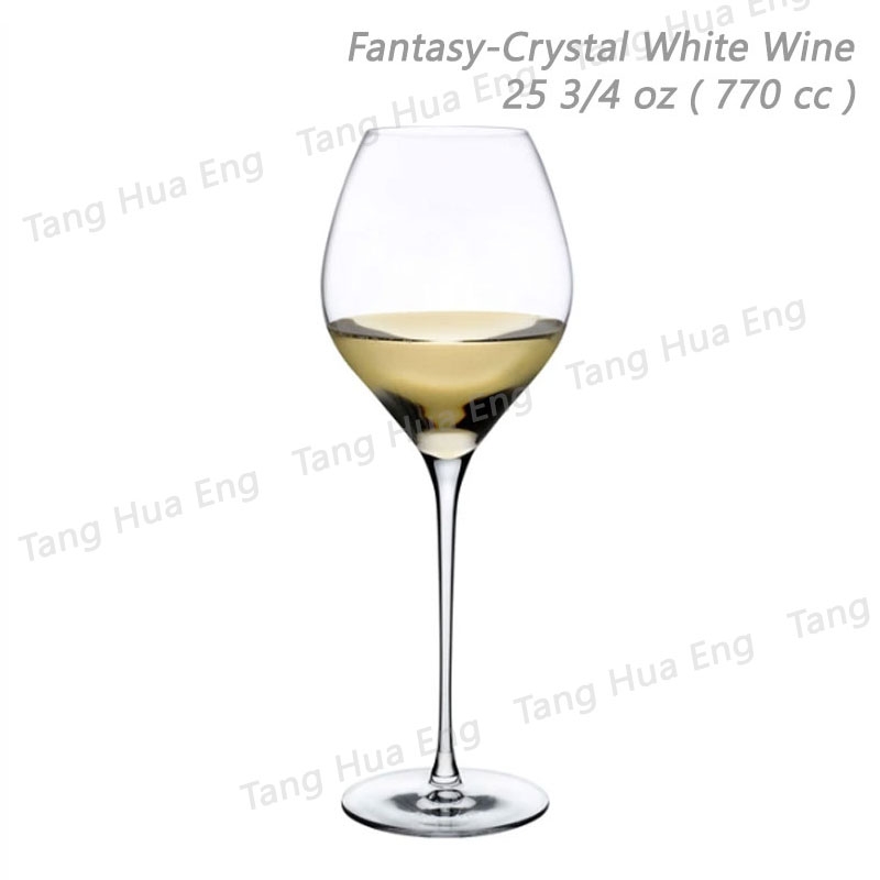 ( 6 ใบ ) แก้วไวน์ขาว เนื้อคริสตัล Nude Fantasy-Crystal White Wine 770 cc. #66199-1080746