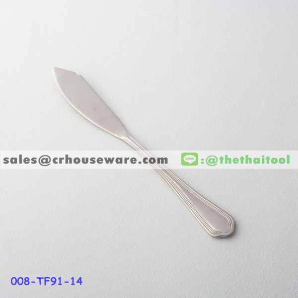 มีดเนยสแตนเลส 91 ลายบ้านเชียง BUTTER KNIFE 008-TF91-14