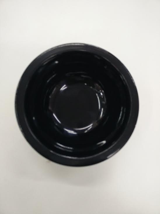 ถ้วยน้ำจิ้มเมลามีนทรงลึกหนา สีดำขนาด 3.5 นิ้ว 017-D2111,Melamine sauce cup