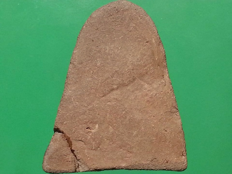 พระรูปเหมือน หลวงพ่อท่านศรีธรรม วัดศรีธรรมาราม เนื้อว่านยาดำผสมดินท้องทะเลสาบสงขลา อาจารย์ทิม วัดช้างให้ จัดสร้าง