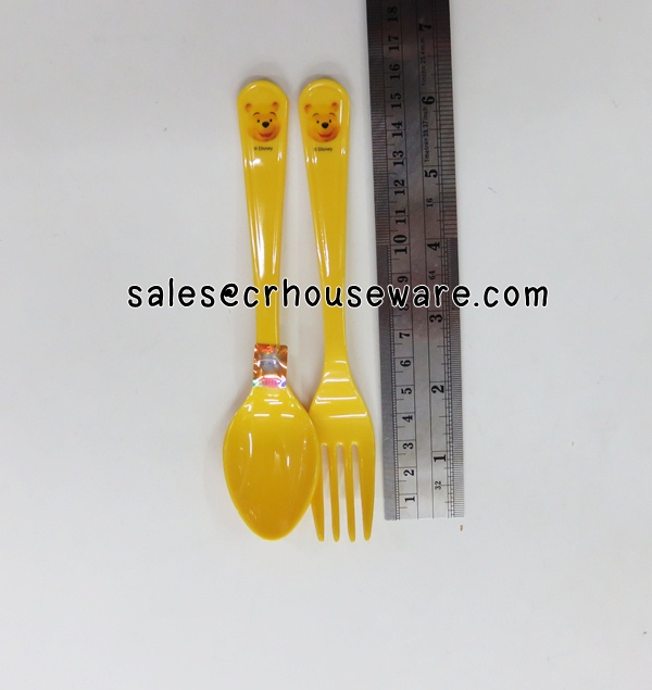 ช้อน+ส้อมหมีพูห์ 017-SP/F2359