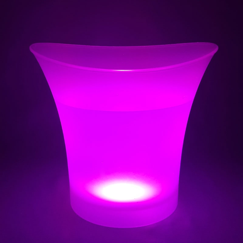 ถังแช่ไวน์พลาสติกไฟ LED ไฟเปลี่ยนสี ( เนื้อ PP )