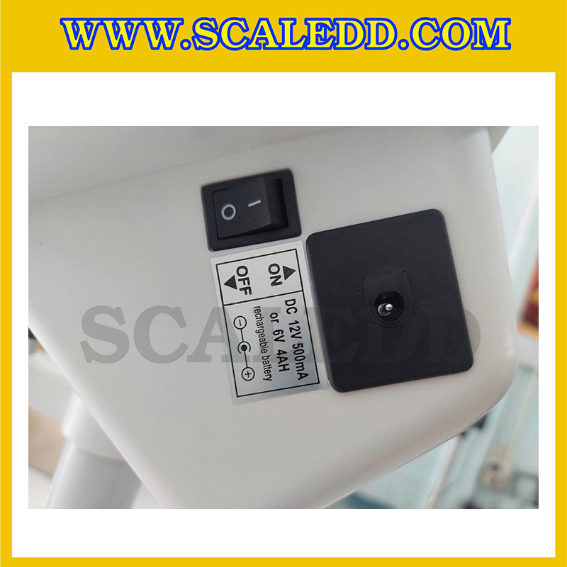 เครื่องชั่งน้ำหนักคน เครื่องชั่งน้ำหนักบุคคล พร้อมที่วัดส่วนสูง และคำนวณค่า BMI ชั่งได้ 250kg ความละเอียด 100g วัดส่วนสูงได้ 203cm