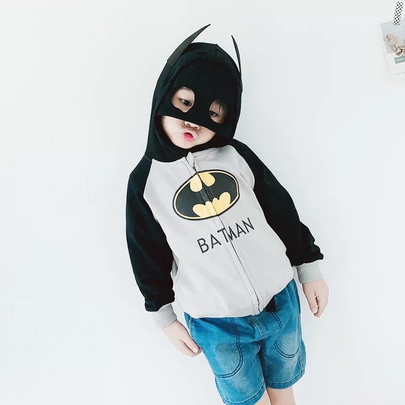 เสื้อกันหนาว บุขน ฮีโร่ ฮูดมีหน้ากาก