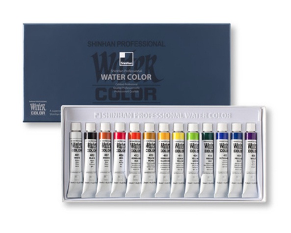 ชุดสีน้ำหลอด Shinhan Professional 7.5ml 13สี