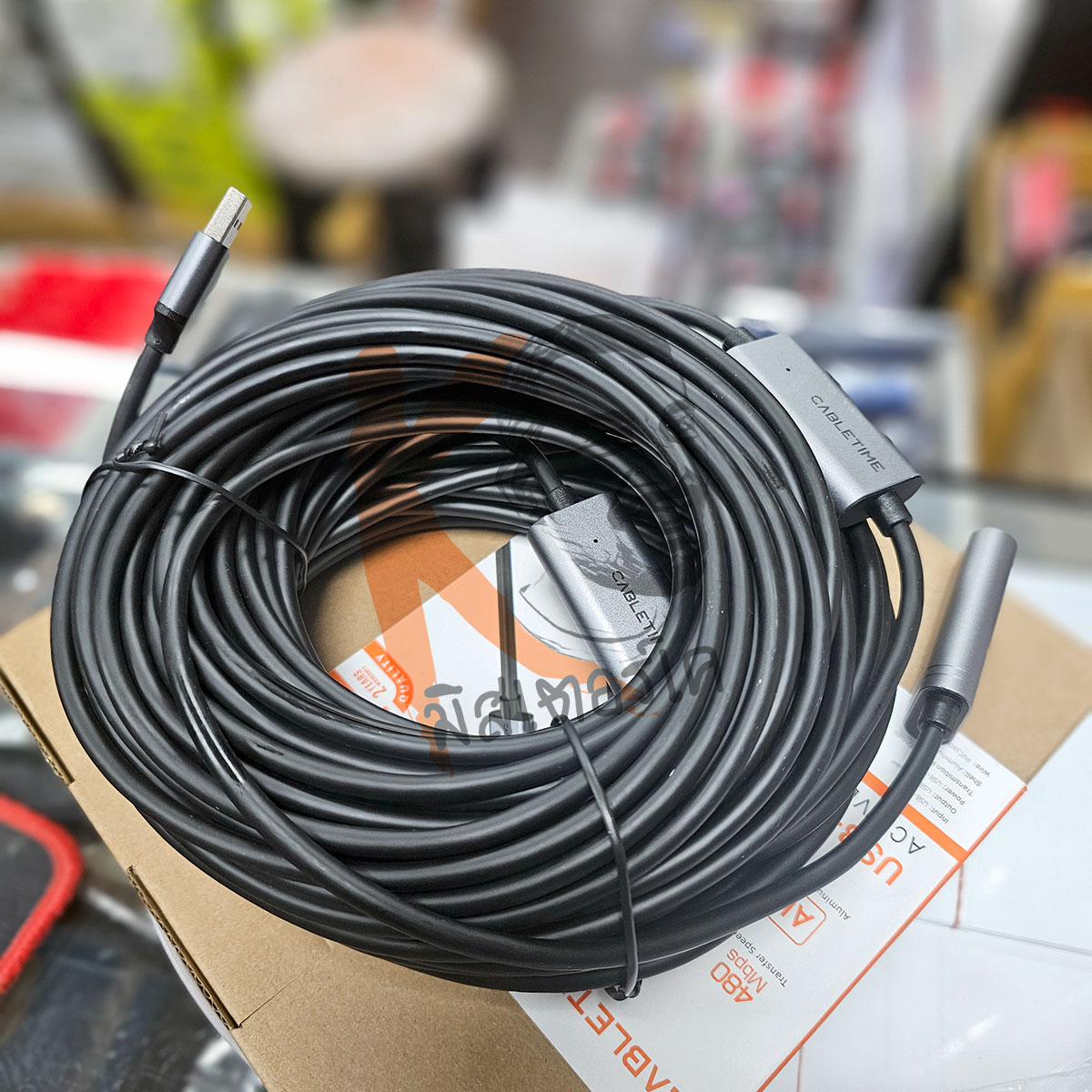 Active USB 2.0 Extension Cable USB A Male to A Female by CableTime