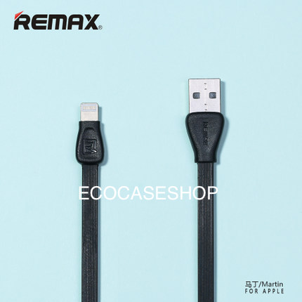 สายชาร์จ iPhone5/6 remax แท้ MARTIN สีดำ