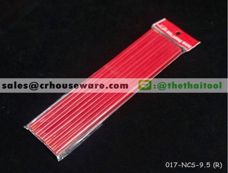 ตะเกียบเมลามีน 9.5 นิ้ว สีแดง 017-NCS-9.5 (R)