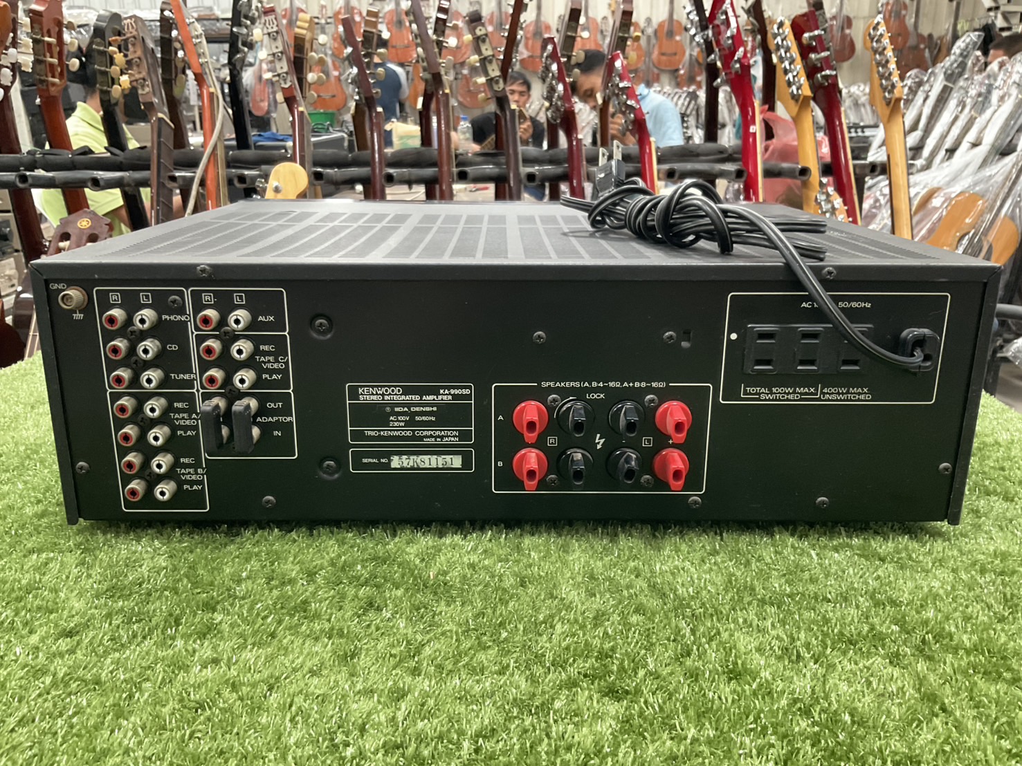 เครื่องขยายเสียง KENWOOD : KA-990SD สินค้าไม่พร้อมใช้งาน(ต้องซ่อม)