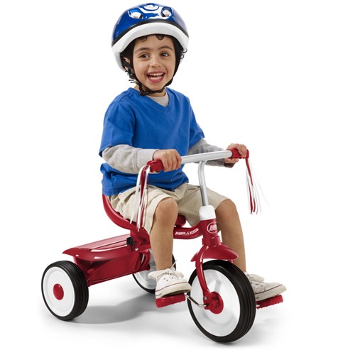 จักรยาน 3 สามล้อแบบพับได้ Radio Flyer Fold 2 Go Trike สีแดง