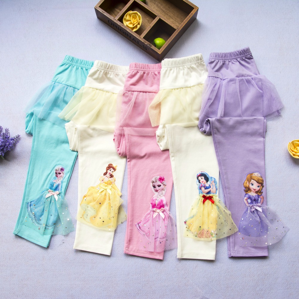 เลกกิ้ง ระบาย ลายเจ้าหญิง