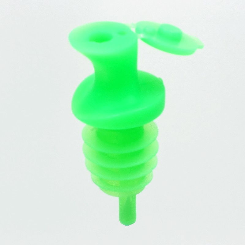 พัวเรอร์พลาสติก แบบมีที่ปิด คละสี ( จุกเหล้า ) Pourer