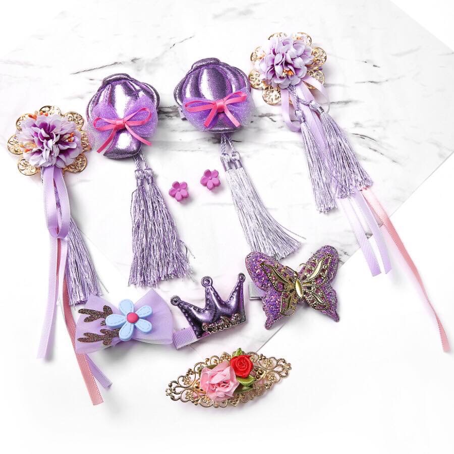 กิ๊บติดผมตรุษจีน เซ็ทกิ๊บรวม