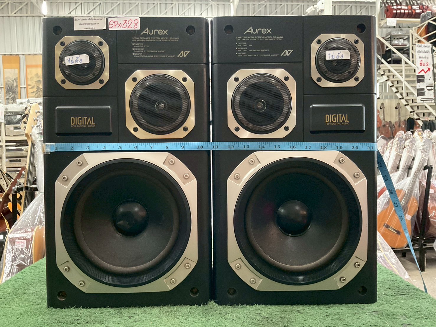 Aurex SS-V44W 　スピーカー Aurex SS-V44W 3WAYスピーカー - メルカリ
