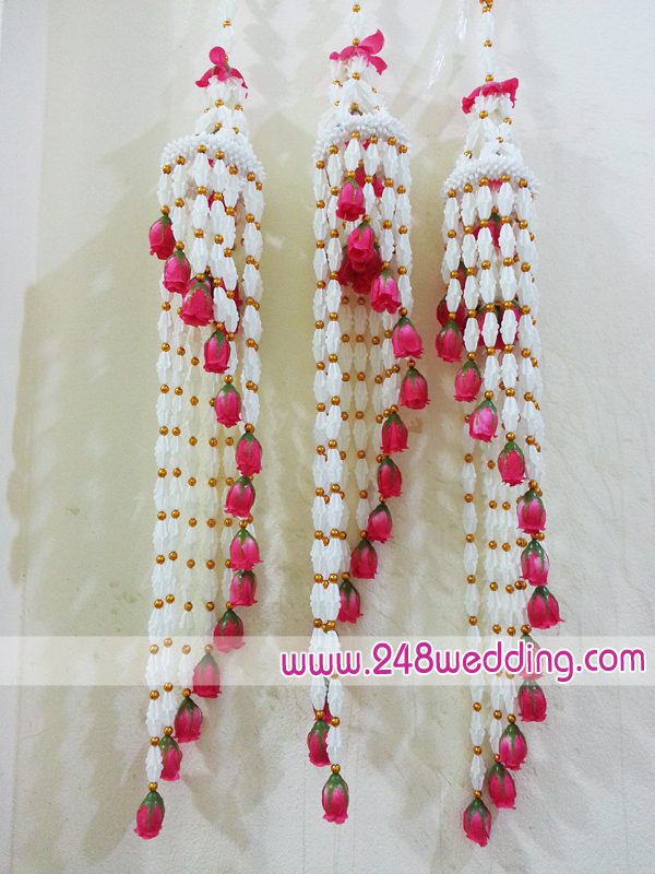 โคมแขวนดอกรัก แบบวน (ขนาดเล็ก)