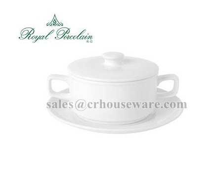 SOUP CUP 2HDLS. STACKABLE W/LID Code : P 0239/L,ถ้วยซุป2หูมีฝาปิด