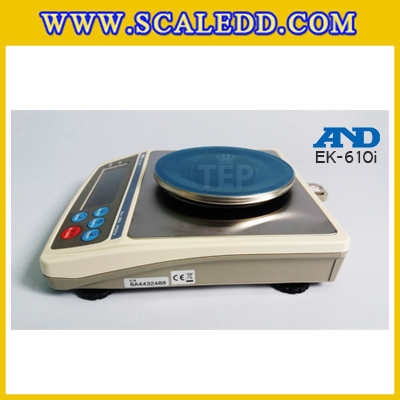 เครื่องชั่งละเอียดสูง600กรัม เครื่องชั่งน้ำหนักดิจิตอล600g เครื่องชั่งทศนิยม 2 ตำแหน่ง ตาชั่ง600g ความละเอียด 0.01g AND EK-610i
