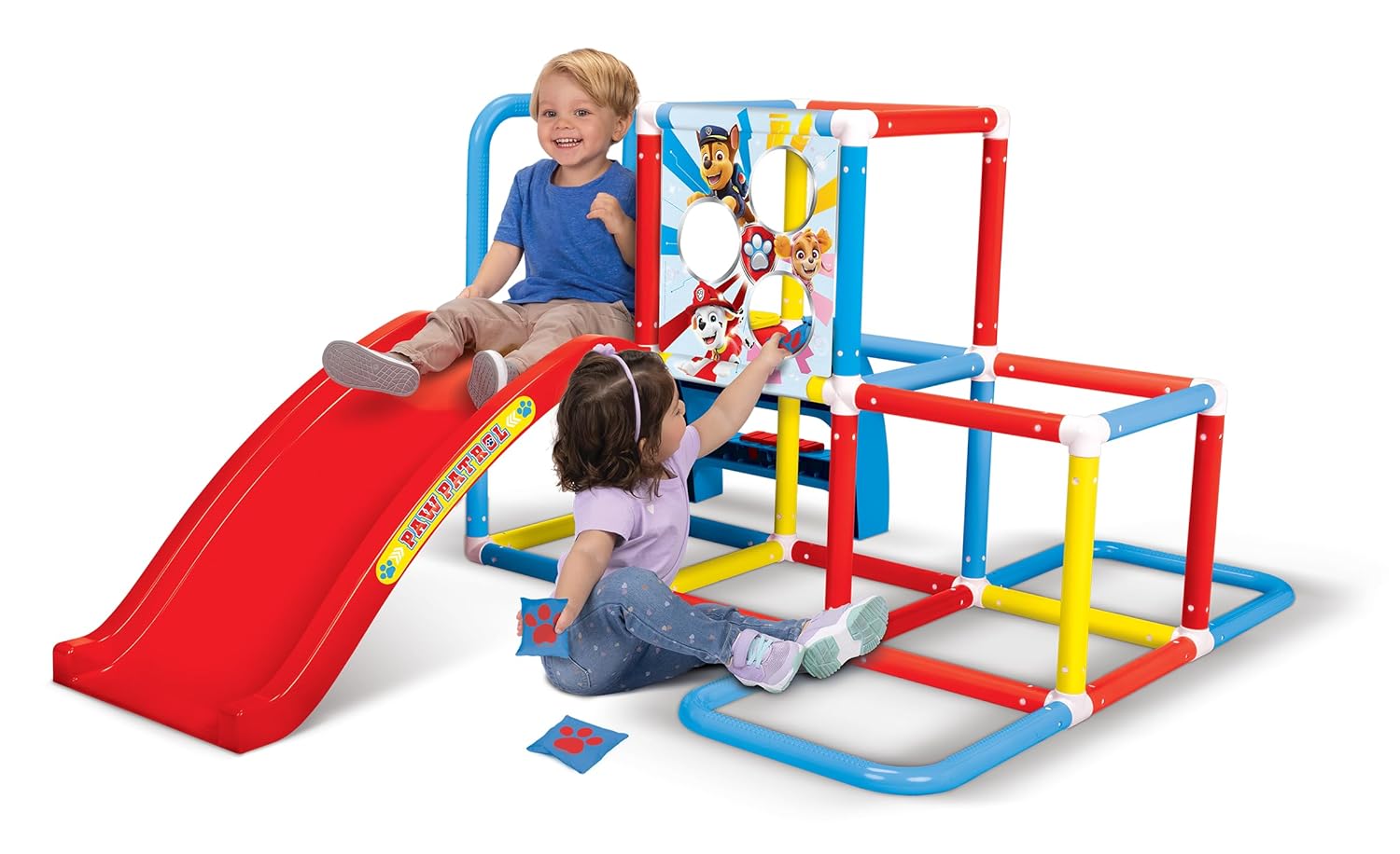 Paw Patrol Children’s Indoor and Outdoor Jungle Gym with Slide for Children Ages 2 to 6 Years