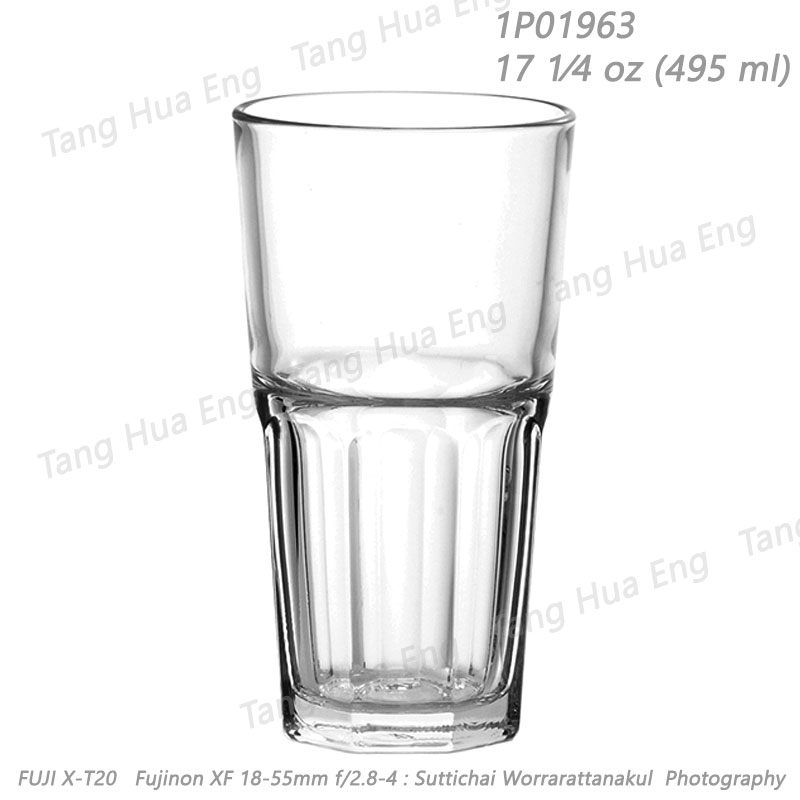 ( 1 โหล ) แก้วน้ำ CENTRA LONG DRINK 495 มล. # 1963 ยี่ห้อโอเชี่ยน
