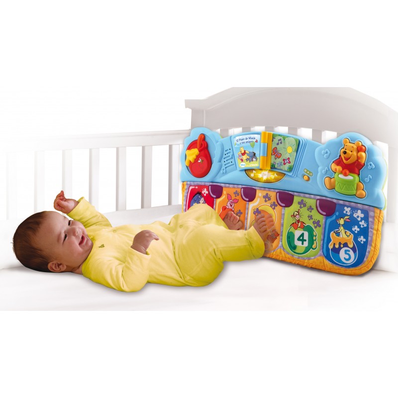 เปียโนสำหรับให้น้องนอนเตะ VTech Learn with Pooh & Friends piano