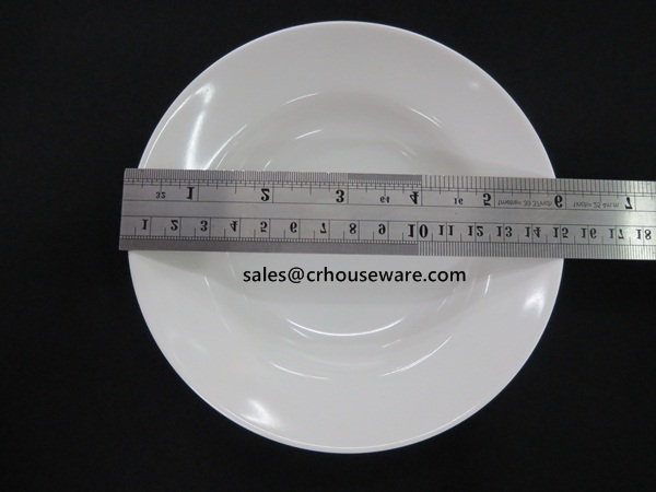 จานกลมลึก 6 นิ้ว 017-9A,Round plate, Grade A, 6 inches,Melamine