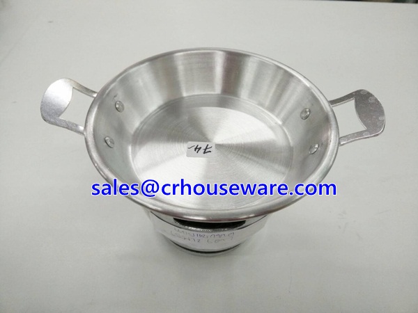 เตาอะลูมิเนียม+กะทะไข่กะทะ 006-AU-100 Aluminium stove and Egge fried pan aluminium. 006-AU-100