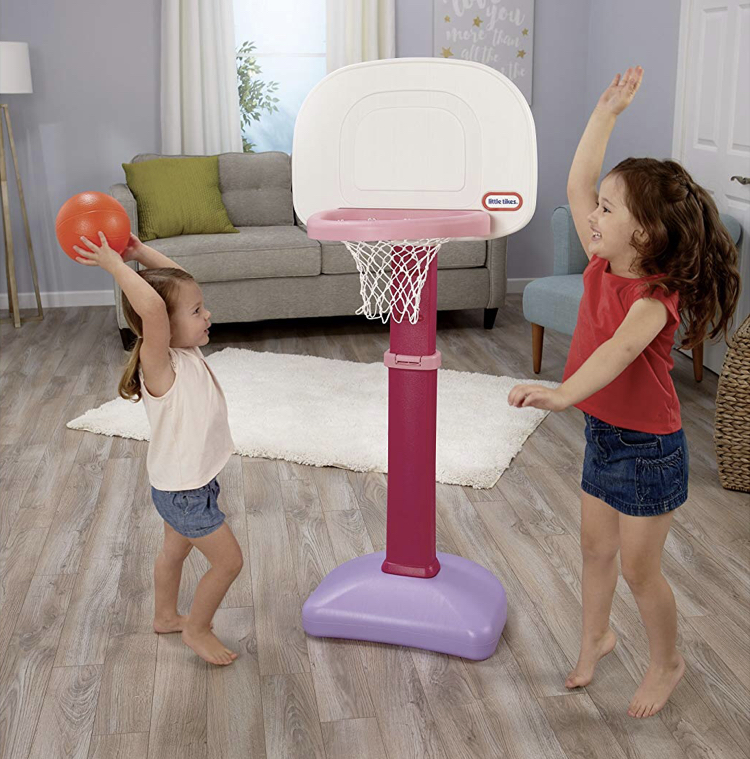 แป้นบาส Little Tikes Easy score BasketBall Set Pink