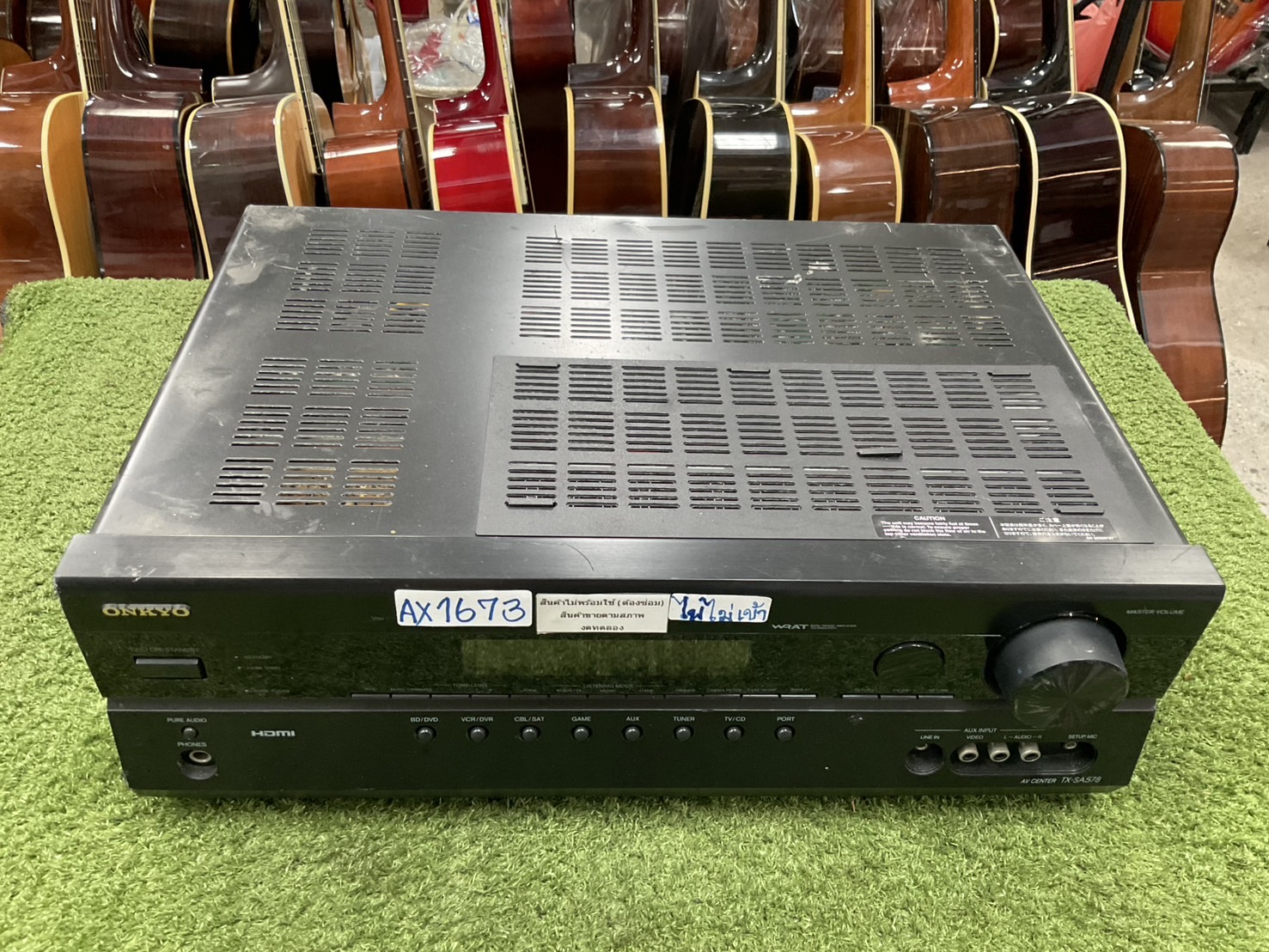 เครื่องขยายเสียง ONKYO : TX-SA578 สินค้าไม่พร้อมใช้งาน(ต้องซ่อม)